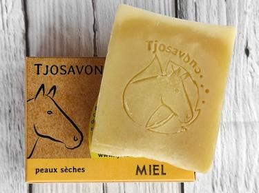 Savon Miel au lait de jument – Au miel et à la cire d’abeille